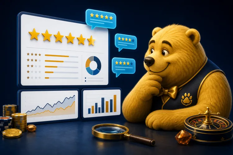 Reputatie-analyse van Baloo Casino op Trustpilot met beoordelingssterren
